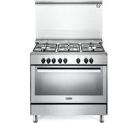 DE LONGHI PEMX96SG CUCINA GAS 90CM 5 FUOCHI FORNO ELETTRICO V.SICUREZZA INOX A [EEK: A]