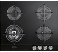De’Longhi NSL 460 N piano cottura Nero Da incasso 60 cm Gas 4 Fornello(i)