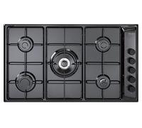 De Longhi Piano Cottura a gas Fln 59 Dd Nero smaltato