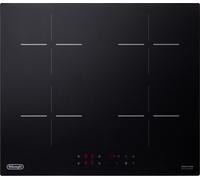 De’Longhi YLI 60 piano cottura Nero Da incasso 59 cm Piano cottura a induzione 4 Fornello(i)