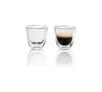 De’Longhi 5513214591 bicchiere da caffè Trasparente 2 pz
