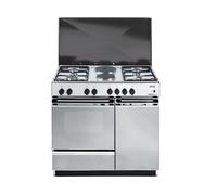 DE LONGHI SEX 8542 N EDM CUCINA A GAS 4 FUOCHI + 2 PIASTRE E FORNO ELETTRICO