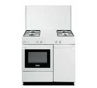 De Longhi Cucina a Gas 4 Fuochi Forno a Gas Statico 44 Litri 86x50 cm colore Bianco - SGW 854 NM