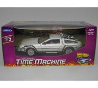 RITORNO AL FUTURO Parte 2 Modello Auto DeLorean DieCast 20cm WELLY Originale