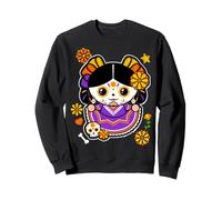 De Los Muertos La Catrina Day of The Dead Sugar Skull Women Felpa
