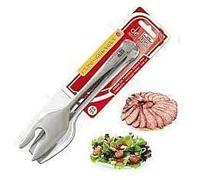 De Luca 2PZ Pinza da Portata per ARROSTO Acciaio Inox 24CM