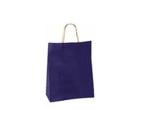 DE LUCA INDUSTR.GRAFICA S.R.L. SHOPPERS KERMESSE BLU 20+10X32 SACCHETTI CARTA BUSTE REGALO SPESA ACQUISTI