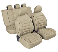 Set completo coprisedili fodere imbottiti De-Luxe Sport Edition BEIGE