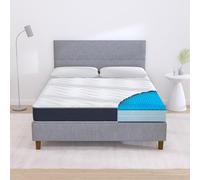 De Matteo Home Infinity Memory - Materasso Matrimoniale 160x190 in Memory e Water Foam con Inclusi 2 Cuscini Letto Matrimoniale in Memory - Disp. Medico Detraibile con Garanzia 15 Anni, Antidecubito