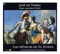 José de Nebra Jose De Nebra: Amor Aumenta El Valor (CD) Album