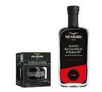 De Nigris Set Aceto Balsamico di Modena IGP Aquila Rossa 250ml e Perle 50g