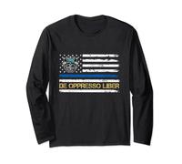 De Oppresso Liber US Army Special Forces Bandiera americana Maglia a Manica