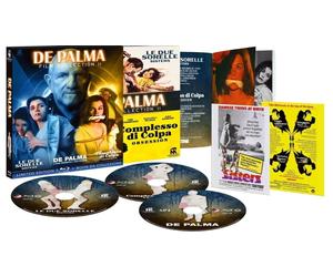 DE PALMA FILM COLLECTION II - SISTERS - OBSESSIONS - BOX - ITA - ENG - 3 BLU-RAY