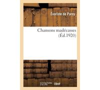 De Parny Evariste Fre-Chansons Madecasses BOOK NUOVO