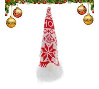 De Peluche Iluminado, De Peluche Iluminado,Gnomos Suecos De Papá Noel | Hecho A Mano Resistente Al Desgarro Que Funciona Con Pilas Novedad Encantadores Gnomos Iluminados Regalo De Vacacione