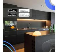 DE SANCTIS LIGHT DESIGN Barra Led Sottopensile No Touch Cucina Soggiorno Camera Profilo con adattatore di Alimentazione Lampada Striscia Luminosa Made In Italy