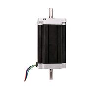 DE-Ship Free Nema34 1 motore stepper 34HS5460D14B30J5 150 mm 6,0 A 1700 oz-in 12 Nm Ø 14 mm doppio albero molleggiato CNC OEM ACT MOTOR GmbH