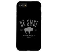 De Smet, souvenir con design a forma di bisonte afflitto, South Dakota, USA Custodia per iPhone SE (2020) / 7/8