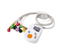 DE Stock Holter ECG dinamico 24 ore Registratore ECG a 12 derivazioni Software