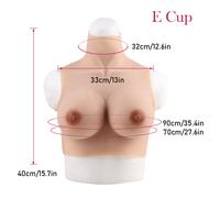 DE Stock stampi per seno in silicone C-H Cup Breast Forms seno finto crossdre...