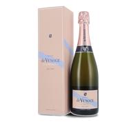 De Venoge Champagne Cordon Bleu Rosé 12% vol. 0,75l confezione regalo