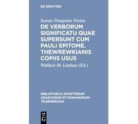 De Verborum Significatu Quae Supersunt Cum Pauli Epitome: 1349