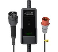 dé Wallbox 11kW [Trifase| 10m| 6-16A] Cavo Ricarica Auto Elettrica Tipo 2 CEE 11kW, Stazione Carichino Auto elettrica Mobile Compatibile con Model Y, Model 3 e Altri EV/PHEV