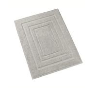 De Witte Lietaer - 195199, Tappeto da bagno in cotone, Grigio chiaro (Gris Clair), 75 x 50 cm