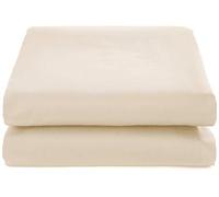 De Witte Lietaer Bumblebee Lenzuolo Percalle Lusso, Cotone, Beige Sand, 180 x 200 x 40 cm