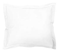 De Witte Lietaer Calabrone Federa in Percalle di Lusso, Cotone, Bianco, Individuale, 60 x 60 cm