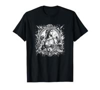 Dea Atena Antico Tempio Laurel Pergamena Saggezza Maglietta