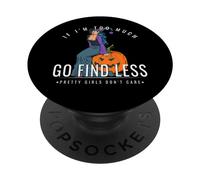 Dea autunnale Strega autunnale - Magia Ribelle Stagionale PopSockets PopGrip Adesivo