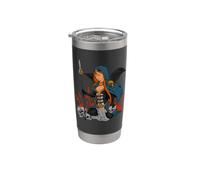 Dea celtica - Morrigan Bicchiere termico in acciaio inox doppia parete