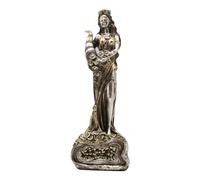 Dea cieca Fortuna - Dea Romana Fortuna, Dea della Fortuna, Ornamento Fortuna | Elegante statua della dea greca in resina per la decorazione domestica (bronzo)