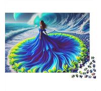 Dea degli Oceani Puzzle 1000 Pezzi per Adulti Arte Rilassante 52x38cm/1000pcs