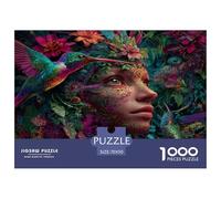 Dea della forestaa Jigsaw Puzzle 1000 Pezzi Per Adulti foresta Puzzle Gioco Regali Per Adulti Cartone Riciclato Al 100% Puzzle Decorativo 70x50cm/1000pcs