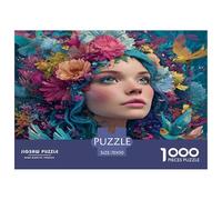 Dea della forestaa Jigsaw Puzzle 1000 Pezzi Per Adulti foresta Puzzle Sfidanti Regali Per Adulti Cartone Riciclato Al 100% Home Decorazione 70x50cm/1000pcs