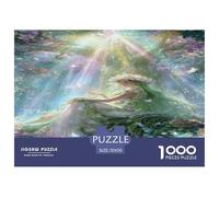 Dea della forestaa Puzzle 1000 Pezzi Adatta Adulti O Famiglie Insieme foresta Puzzle Gioco Per Adulti E Bambini Età 9 Anni + Cartone Riciclato Al 100% Puzzle Decorativo 70x50cm/1000pcs