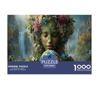 Dea della forestaa Puzzle 1000 Pezzi Per Adulti foresta Puzzle Gioco Regali Per Gli Uomini Cartone Riciclato Al 100% Home Decorazione 38x26cm/1000pcs