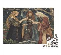 Dea della mitologia norrena Jigsaw Puzzle 1000pcs (75x50cm) Adulti Illustrazione Art Nouveau Puzzle Gioco EduGattoivo Decorazioni Per La Casa