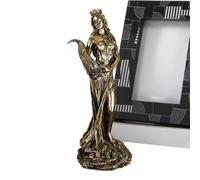 Dea delle Statue - Statuetta da Collezione in Miniatura della Statua Greca della Signora della Fortuna, Squisito Ornamento per la casa, Scultura della buona Fortuna per Amici e Famiglie