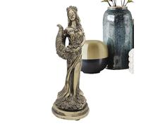 Dea delle Statue - Statuetta da Collezione in Miniatura della Statua Greca della Signora della Fortuna, Squisito Ornamento per la casa, Scultura della buona Fortuna per Amici e Famiglie