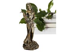 Dea delle Statue - Statuetta da Collezione in Miniatura della Statua Greca della Signora della Fortuna, Squisito Ornamento per la casa, Scultura della buona Fortuna per Amici e Famiglie