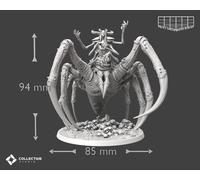 Dea Der Dunkelelfen Miniatura Ragni Regina Figura per Ttrpg's Come D 5e