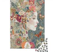 Dea FarfallaPuzzle 1000 Pezzi Per Adulti, Giochi Educativi, Sfide, Decorazioni Per La Casa70x50cm/1000pcs