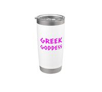 Dea greca Donne Ragazze dalla Grecia Hellas Donna ellenica Bicchiere termico in acciaio inox doppia parete