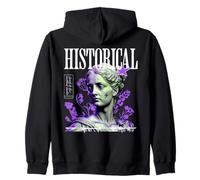 Dea Greca Storico da Vinci Streetwear Felpa con Cappuccio