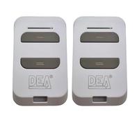DEA GTX2 sostituisce completamente GTI2 HCS rolling-code & Dip-Switch e D.A.R.T. 3-in-1 telecomando 433,92 MHz. 100% originale (confezione da due)