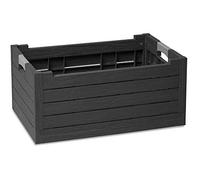 Dea Home Florida Box, Nero, 59 x 39 x 28 cm