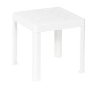 DEA HOME Tavolino per bambini POP in plastica robusta bianco 39x39x38h cm, legge